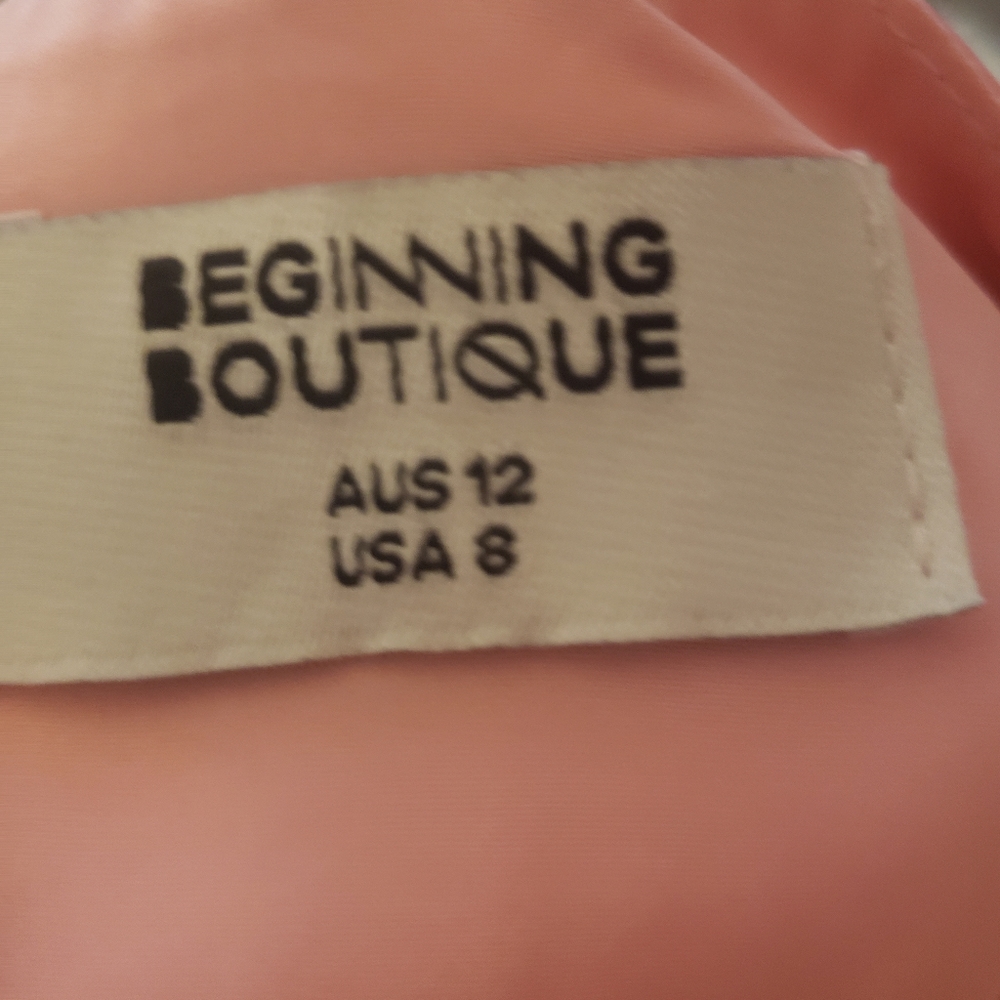 Beginning boutique sweetest pink mini skirt - Picture 6 of 10
